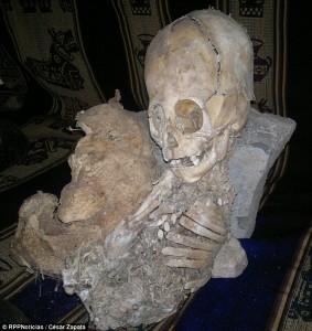 Peru skeleton