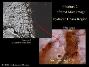 Mystery grid on Mars surface
