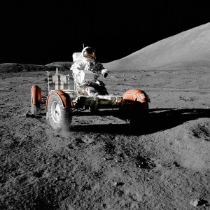 Apollo 17 Lunar Rover Gene Cernan