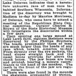 1912 New York Times on giant skeletons.