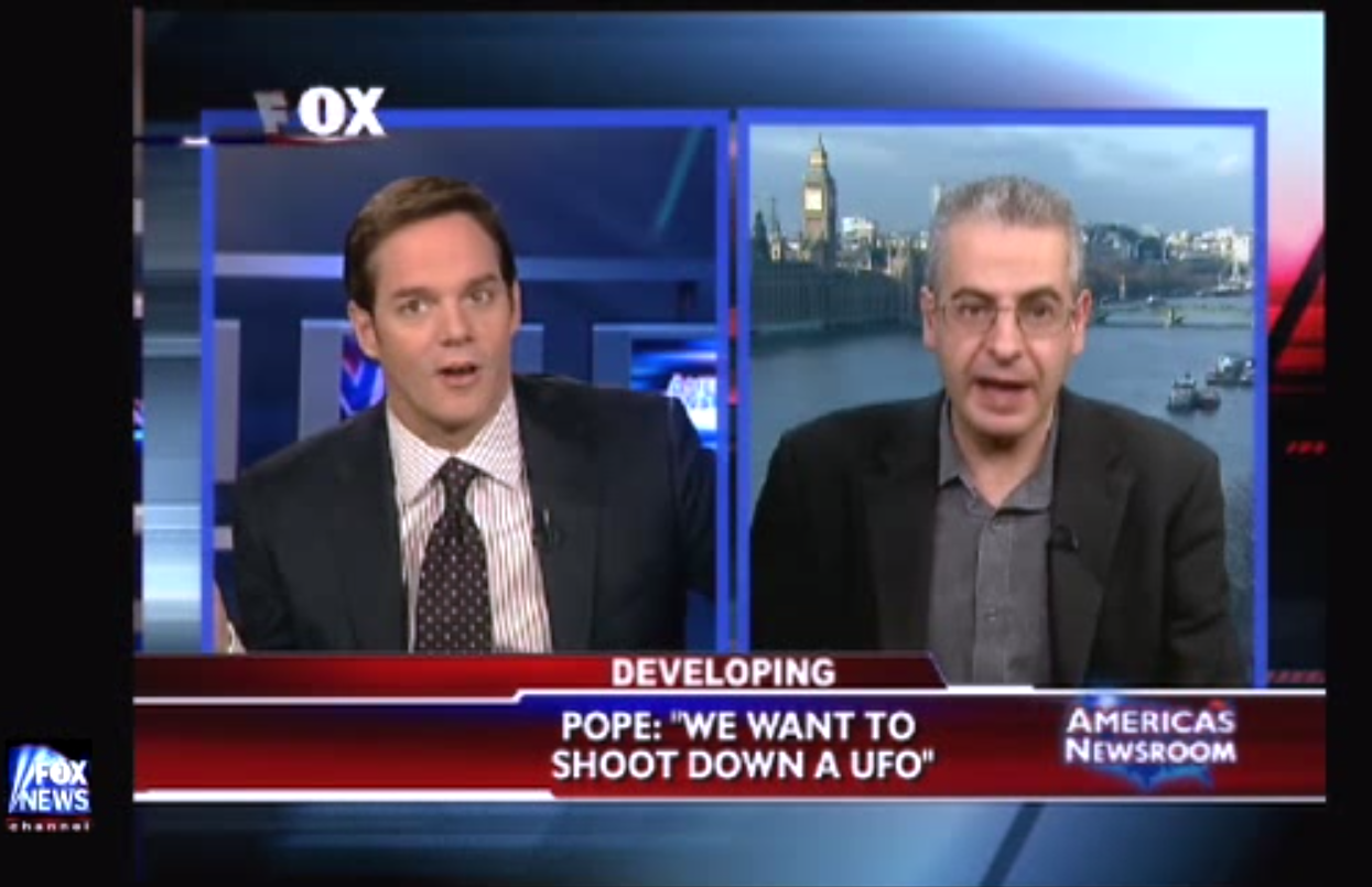 Nick Pope, ex MoD UK High Official, Discloses UFOs on Fox News