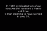 Frantic Phone Call from Alleged Area 51 ex Employee