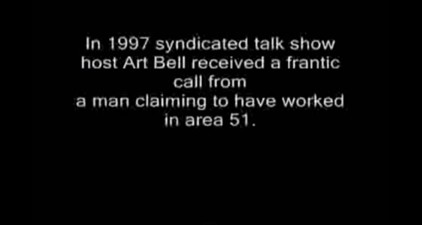 Frantic Phone Call from Alleged Area 51 ex Employee