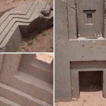 Massive granite and andesite stones carved with astonishing precision. Puma Punku.