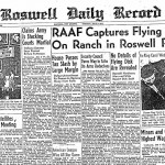 RAAF captures flying saucer in Roswell