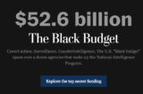 Explore the Top Secret US Intelligence 2013 Black Budget