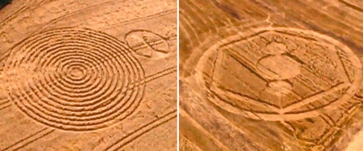 Two Crop Circles Crop Up On The Same Day In Brazil