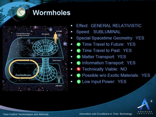 wormhole-characteristics