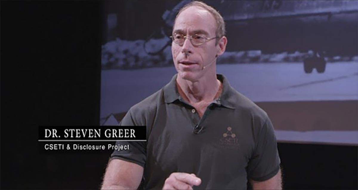 Who is Dr. Steven Greer?